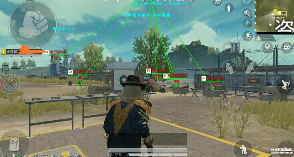 和平精英外挂【狩猎者一体直装V3.9稳定版】防猎鹰巡查 内置防封 载具显示 距离显示 空投显示 可自由调节压枪力度 自瞄力度